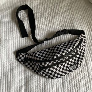Vans ranger waist pack(black/white checkerboard)